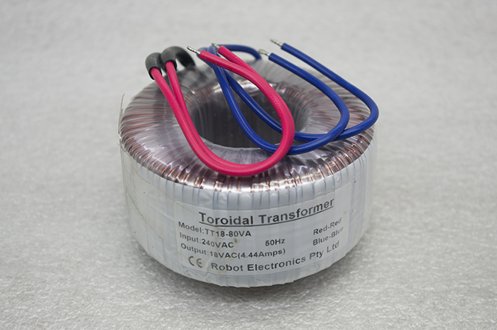 PDS06 Transformer Toroidal 18VAC 80VA-image